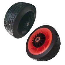 Roue de chariot antidérapante 7 8 pouces avec grande capacité de charge