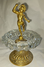 Cendrier Sur Pied chérubin en