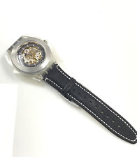 New Old Stock Swatch Irony Automatic Diaphane Skeleton Men’s Watch