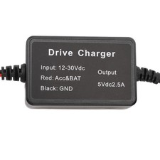 Dash Cam Hardwire Kit Stable Power Output 12V‑30V To 5V Type C For Mirror Cam