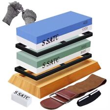 Jeu de pierres à aiguiser pierre à aiguiser pierre à aiguiser 400/1000# 3000/...