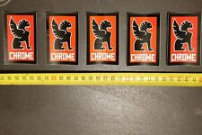 🌟🌟 5 Stickers CHROME INDUSTRIES - Chrome Bag NEUF 🌟🌟