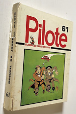 Reliure Recueil Album du journal PILOTE  N° 61 - 1972 - Dos Accroché.
