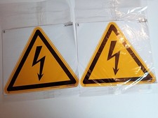 2 Autocollants Triangulaire