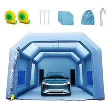 VEVOR Cabine de Peinture Gonflable Tente Peinture Auto 10x6x4 m 2 Souffleurs