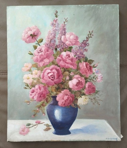 Tableau huile sur toile - tableau,