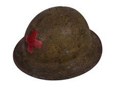 Casque Anglais MK1 croix rouge