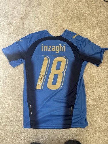Flippo inzaghi signed beckett - inzaghi,