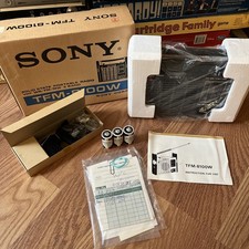 WORKING New Old Stock! Sony! Solid State Radio TFM-8100W Portable AM FM VHF WB