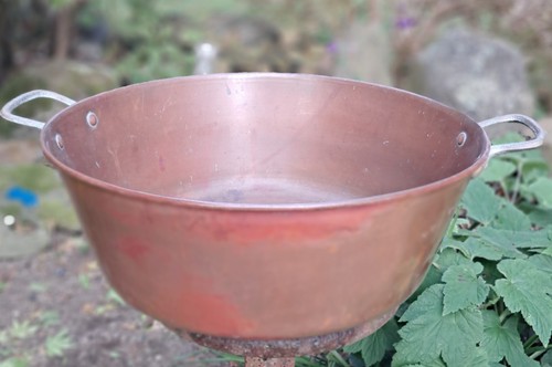Bassine confiture cuivre - a,