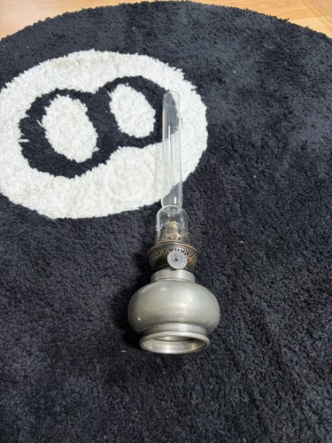 Lampe pétrole étain - pétrole,