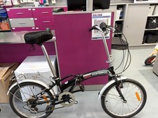 Vélo pliable gris 