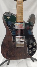 FENDER MEXICO 72 TELE DELUXE 3CS Used Alder body Maple fingerboard w/Soft case