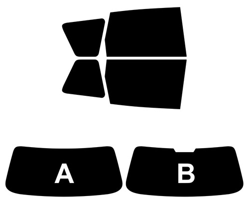 Kit film solaire vitres - film,