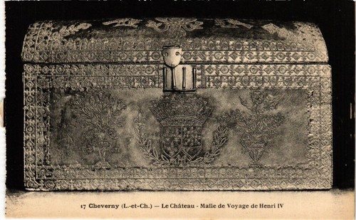 Old postcard cheverny - postcard,