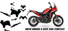 Moto Morini X CAPE 650 Template Vector 