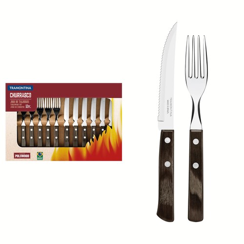 Set brown rivet sleeve - 12,