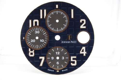 Cadran bleu offshore audemars - cadran,