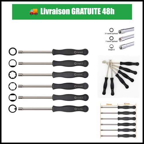 Jeu tournevis carburateur 6 - jeu,