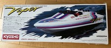 Kyosho VIPER vintage RC Boat 1980s – Electric racing speed boat - Rare - origine