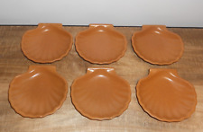 Emile Henry - Lot 6 Coquille Saint Jacques Porcelaine Céramique