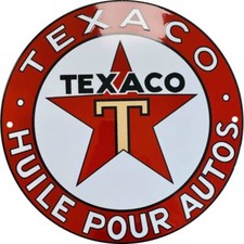 Plaque  émaillée diamètre