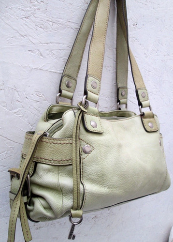 Sac main fossil cuir - à, "fossil"