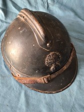 casque Adrian 1915 T58 bleu