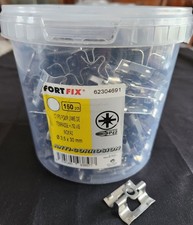 Lot de 150 Clips terrasse inox