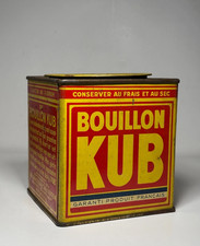 Boîte en métal cubes