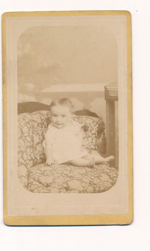Cdv portrait bébé - portrait,
