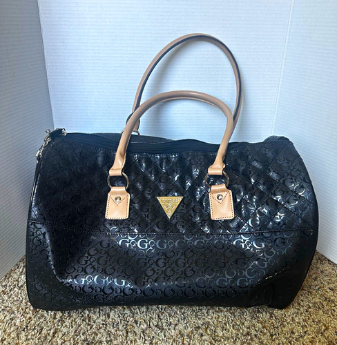 Guess black logo - guess, duffle