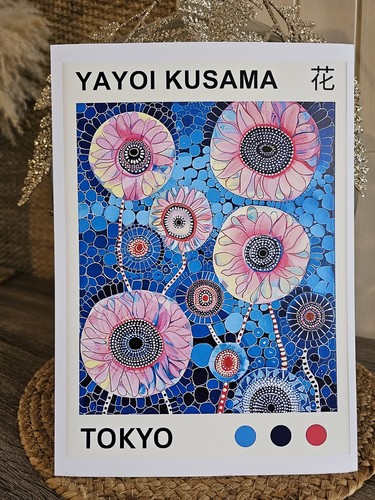Yayoi kusama tokyo - yayoi, poster