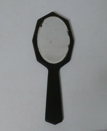 Ancien miroir main bois - à,