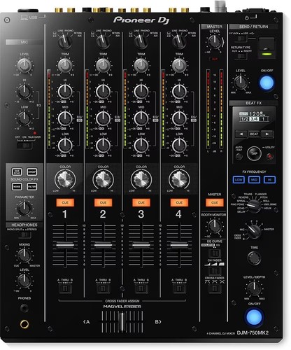 Pioneer djm 750mk2 channel - djm-750mk2, 4-channel
