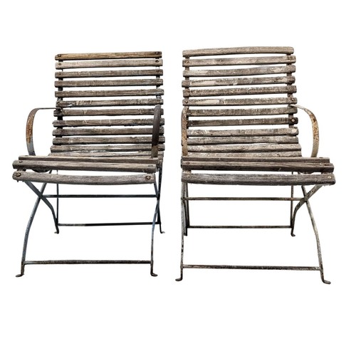 Paire fauteuils arras fer - paire,