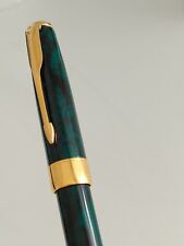 Rare Stylo Parker Sonnet Premier Vert Marbré Rollerball Pen Green Marbled