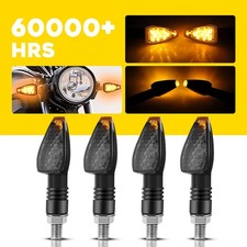 4PCS Mini Motorcycle Amber