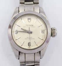 Vintage Rolex TUDOR Princess Oysterdate Automatic Swiss Watch 22.5mm, working