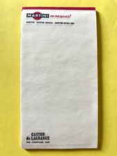 Carnet publicitaire ancien
