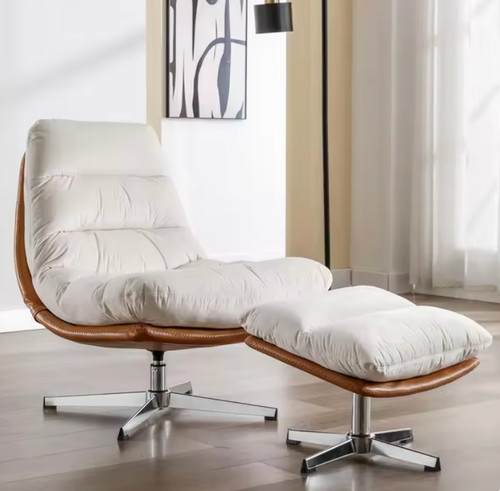Lounge chair ottoman style - ottoman,