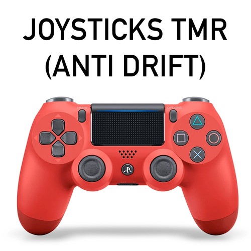 Manette dualshock 4 rouge - manette,