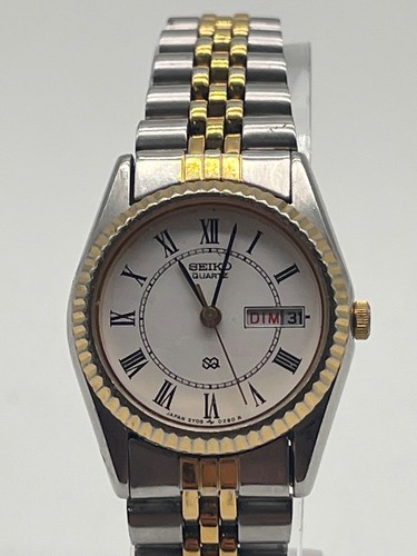 Montre seiko bicolore - montre, quartz