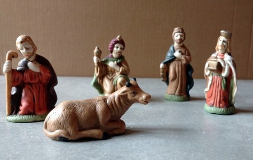 Lot anciens santons - de, 5
