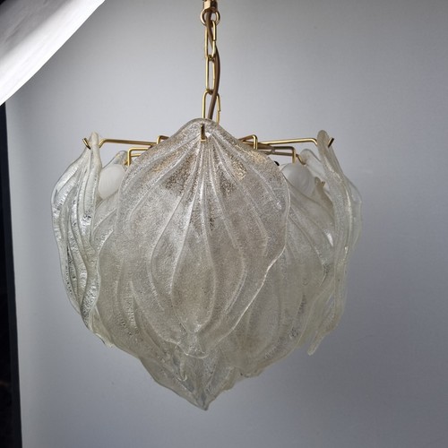 Lustre feuilles verre - lustre,,