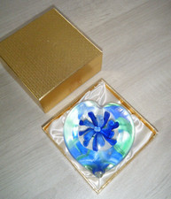 Antique Sulfide Heart Decor