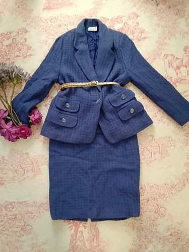 Tailleur jupe tweed - jupe, 100%
