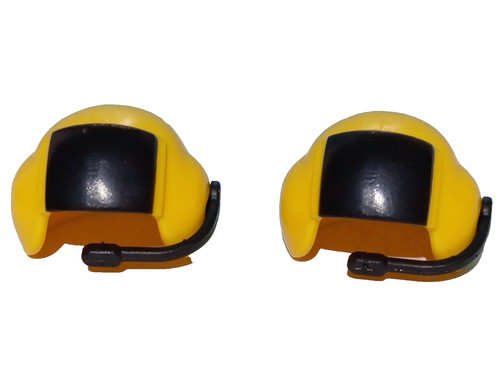Playmobil casques pilote - x2,