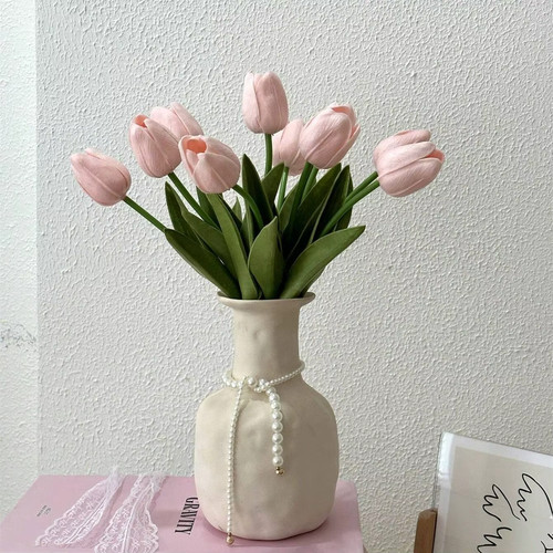 Tulipes polyuréthane vase - tulipes,