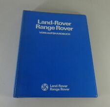 Circa 1973 Land Rover Series III Seller Manual | German